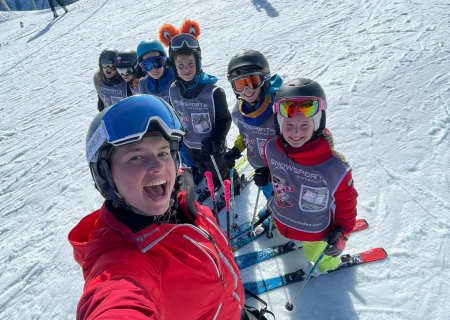 Groepsles Teens Skiles Kinderen Skischool Westendorf